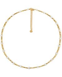 Freqnc Atelier - Cassie Natural Freshwater Pearl Necklace - Lyst