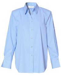 AGGI by HALEWSKI - Irma Light Oversized Shirt With Jest - Lyst