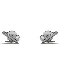 Onia - Diamond Bar Studs - Lyst