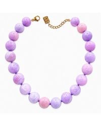 Michael Nash Jewelry - Abigail Mm Jade Semi Precious Necklace - Lyst