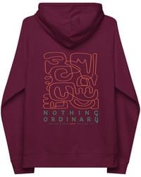 Anchor and Crew - Burgundy Sixteen Nothing Ordinary Editions Organic Cotton Hoodie - Lyst