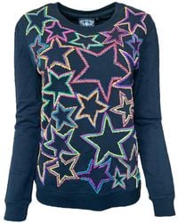 Any Old Iron - Hand-Beaded Color Star Sweatshirt - Lyst