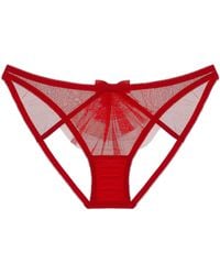 Journelle - Odette Ouvert Scarlet - Lyst