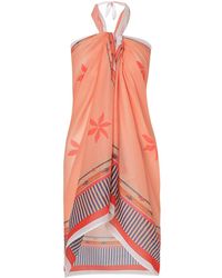 DHARA SHETH DUBAI - Peach Blossom Resort Halter-Style Sarong Sarong - Lyst