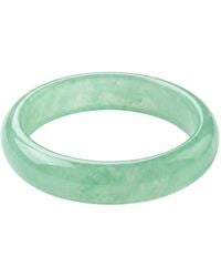 seree - Agave Classic Jade- Gemstone Bangle - Lyst