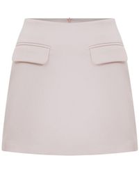 NAZLI CEREN - Marde A-Line Mini Skirt - Lyst