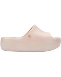 Melissa - Neutrals Free Platform Slide - Lyst