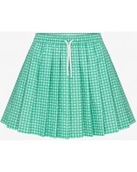 Je Te Veux - Sweetheart Gingham Pleated Skirt - Lyst