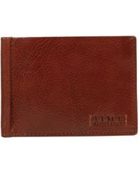Time Resistance - Leather Money Clip Wallet - Lyst