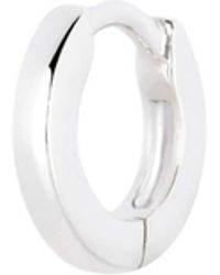 Zohreh - Teeny Wide Huggie Hoop Earring Sterling - Lyst