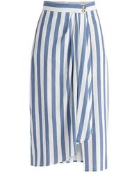 Paisie - Draped Wrap Midi Skirt - Lyst