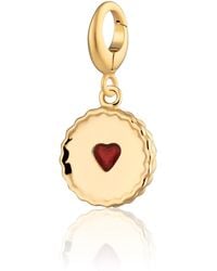 Lily Charmed - Plated Jammie Dodger Charm - Lyst