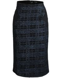 Smart and Joy - Tartan Pencil Skirt - Lyst