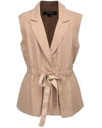 Smart and Joy - Waistcoat With Drawstring - Lyst