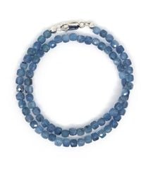 Shar Oke - Santa Maria Aquamarine Wrap Bracelet - Lyst
