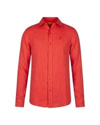 Maison Tangerine - Linen Long Sleeve Shirt For - Lyst