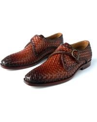 Zasta Studio - Wood Woven Leather Shoes - Lyst