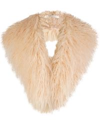 Jennafer Grace - Blush Faux Fur Collar - Lyst