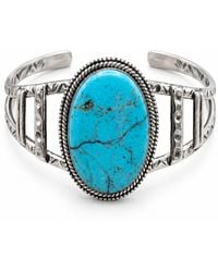 Saéa - Large Oval Ladder Cuff Bracelet - Lyst