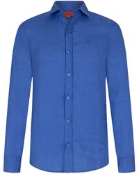 Maison Tangerine - Blueberry Linen Shirt For - Lyst