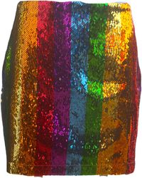 Any Old Iron - Reversible Sequin Skirt - Lyst