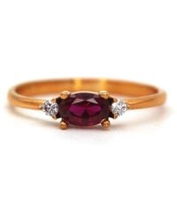 VicStoneNYC Fine Jewelry - Natural Oval Ruby And Diamond Ring - Lyst