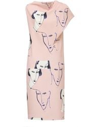 Julia Allert - Fashionable Relaxed Fit Dress With Art Print - Lyst