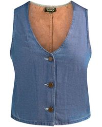 Known Supply - Denim Vest - Lyst