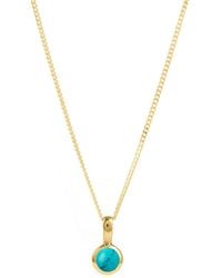 Charlotte's Web Jewellery - December Birthstone Charm Necklace - Lyst