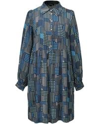 Smart and Joy - Graphic Print Shirt-Dress - Lyst