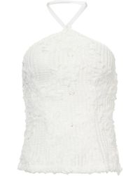 Amy Lynn - Cici Crochet Floral Lace Top - Lyst