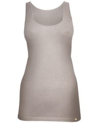 Zd - Zero Defects - Neutrals Juno Tank Top Soy Fiber - Lyst