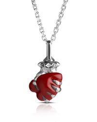 Kasun - Arms Of My Romeo – Heart & Hand Pendant - Lyst