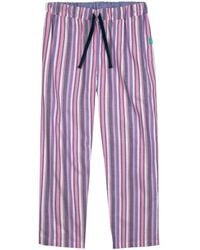 Lounge - Organic Brushed Cotton Loungewear Trousers-Pants, And - Lyst