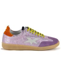 Keith Scarrott Shoes - Bitonto Lilac Trainer - Lyst