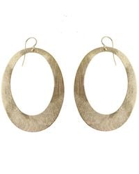Marcia Moran - Bianca Retro Open Drop Earrings - Lyst