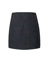 Tia Dorraine - Denim Mini Skirt - Lyst