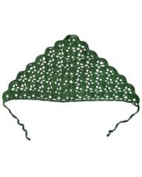 Springmoonatelier - Handmade Crochet Triangle Bandana – Detailed Motif Design - Lyst