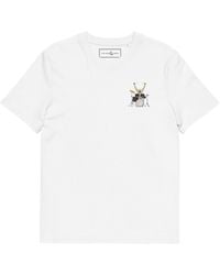 Anchor and Crew - Drummer Monkey Organic Cotton Embroidered T-Shirt - Lyst