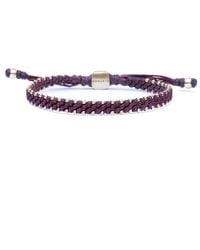 Harbour Uk - Urban Bronze Rope Bracelet - Lyst