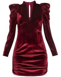Angelika Jozefczyk - Velvet Burgundy Dress Diana - Lyst