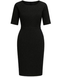 Conquista - Straight Elbow Sleeve Dress - Lyst