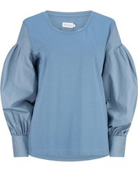 Dref - Sherry Balloon Sleeve Top - Lyst