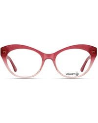 Velvet Eyewear - Cat Eye Optical Style - Lyst