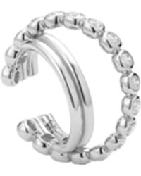 Vanhi - Vina Crystal Bezel Ear Cuff - Lyst