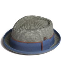Dasmarca Hats - Dasmarca Durban Summer Diamond Crown Light Weight Breathable Porkpie Hat - Lyst