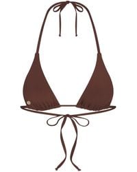 Marquise Swim - Bikini Top Canvas String - Lyst