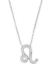 LÁTELITA London - Zodiac Star Sign Pendant Necklace Leo - Lyst