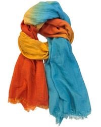 Tiger and the Monkey - Ombre Silk Cotton Pareo Wrap Scarf - Lyst