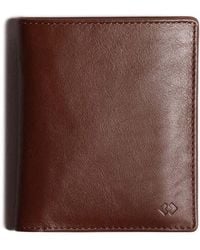Harber London - Leather Bifold Wallet With Rfid Protection - Lyst
